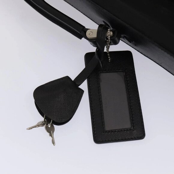 PRADA Garment Cover Nylon Black Silver Auth 84549 - Picture 16 of 16